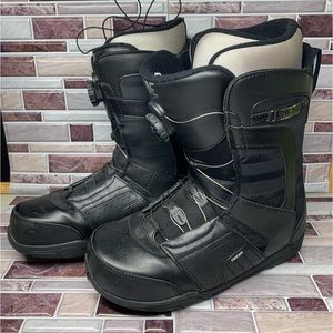 RIDE ANTHEM BOA COILER MENS Black SNOWBOARD BOOTS SIZE 11.5